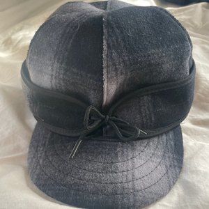 Stormy Kromer Gray plaid wool cap - Size 7 3/4 (XL)
